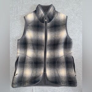 Woolrich Women's Black Heather Zip Vest